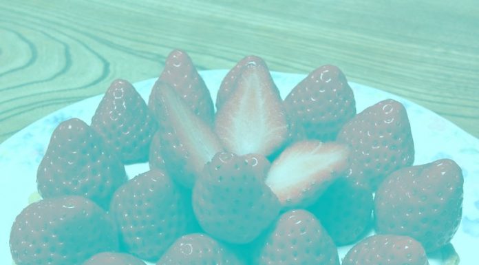 ¿De qué color son estas fresas?