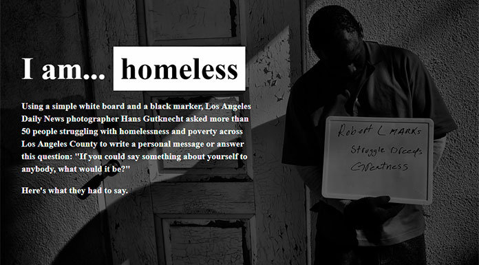 I am homeless: un año fotografiando a los sin techo de Los Ángeles