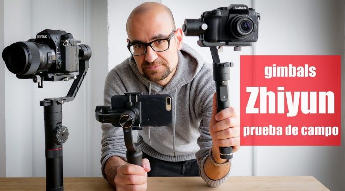 Estabilizadores gimbal Zhiyun: prueba de campo