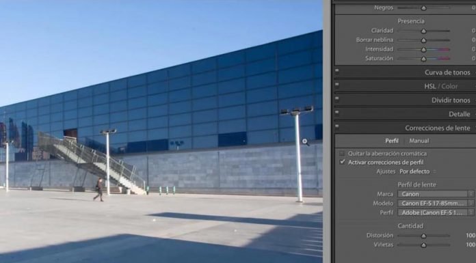 Cómo corregir en Lightroom los problemas y aberraciones de los objetivos