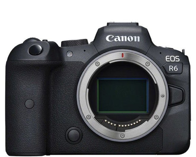 Canon EOS R6 base de datos
