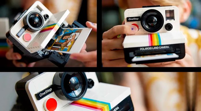 Lego lanza su propia versión de la Polaroid One Step Lego-Polaroid