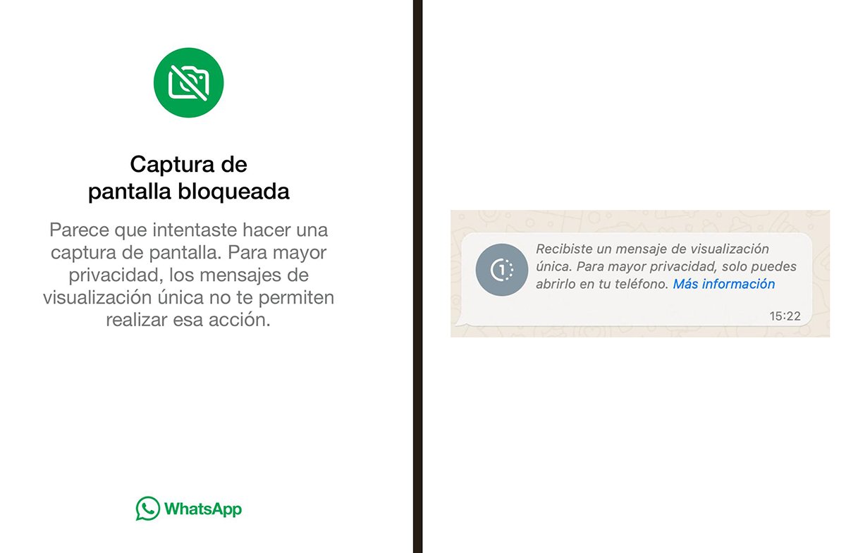 Captura pantalla Whatsapp – hablar por fotos