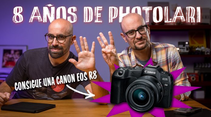 Gana una Canon EOS R8 para celebrar los 8 años de Photolari 8-aniversario
