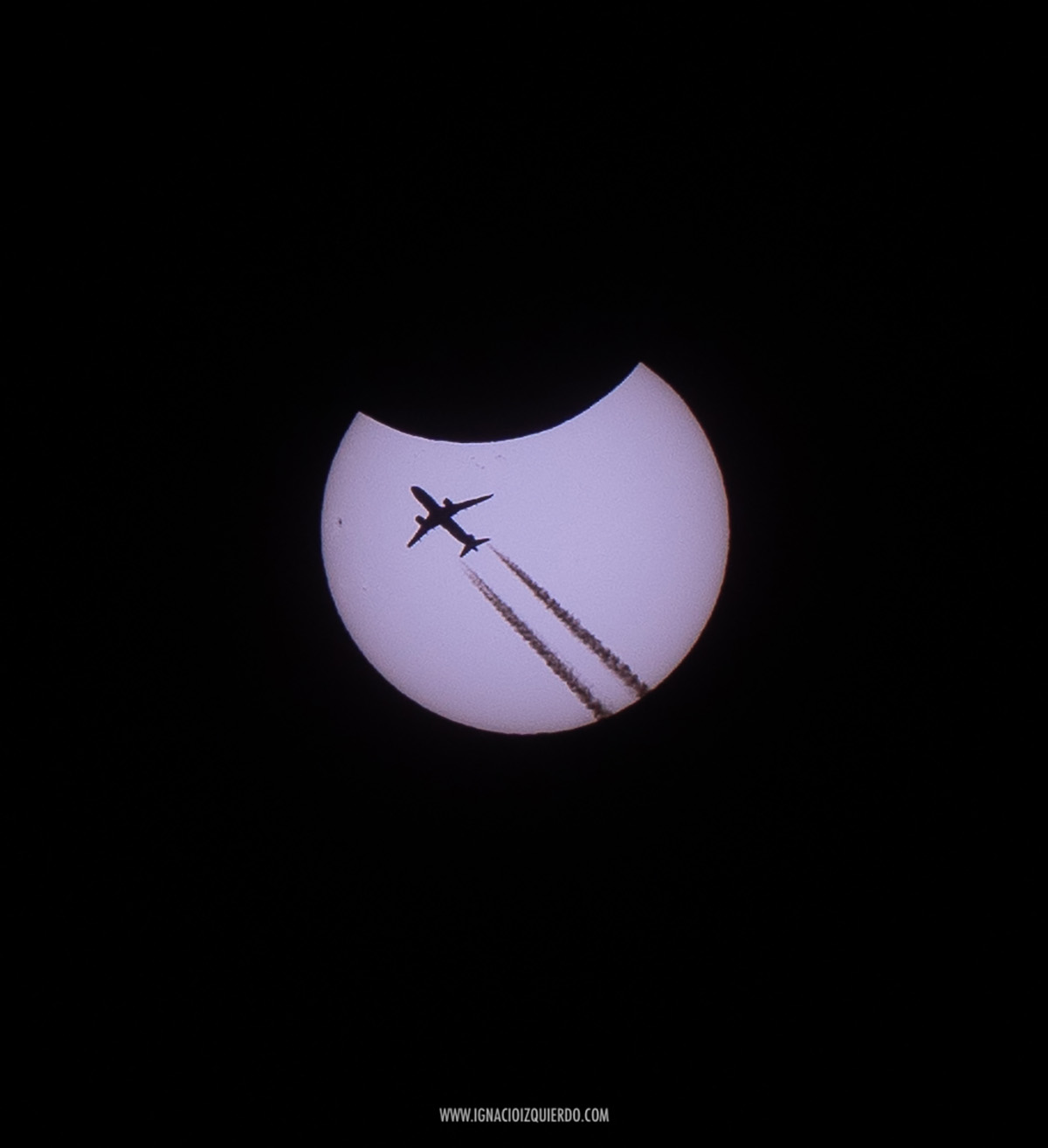 Eclipse Parcial original recortada_ © Ignacio Izquierdo
