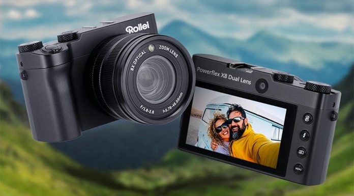 Rollei Powerflex X8: la compacta con apariencia clásica y una segunda cámara para selfies Rollei_X8_01
