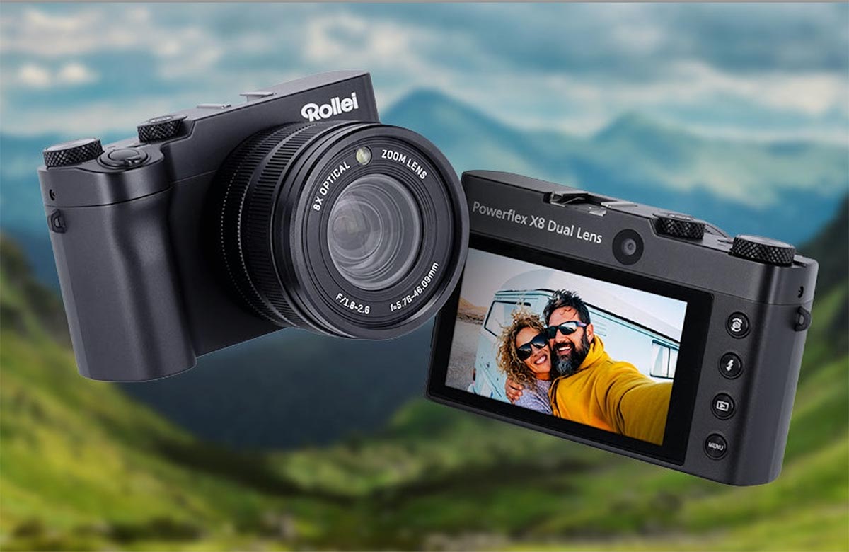 Rollei Powerflex X8: la compacta con apariencia clásica y una