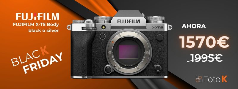 FUJIFILM X-T5 Body black o silver