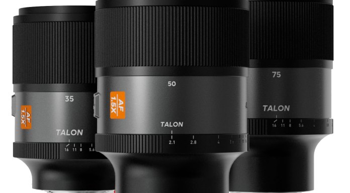 Blazar Talon, los primeros objetivos anamórficos con AF y compresión 1,5x Blazar-Talon