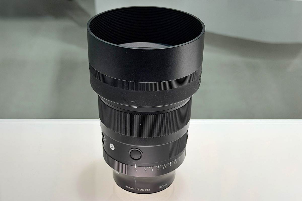 Objetivo Sigma 85mm 1.2