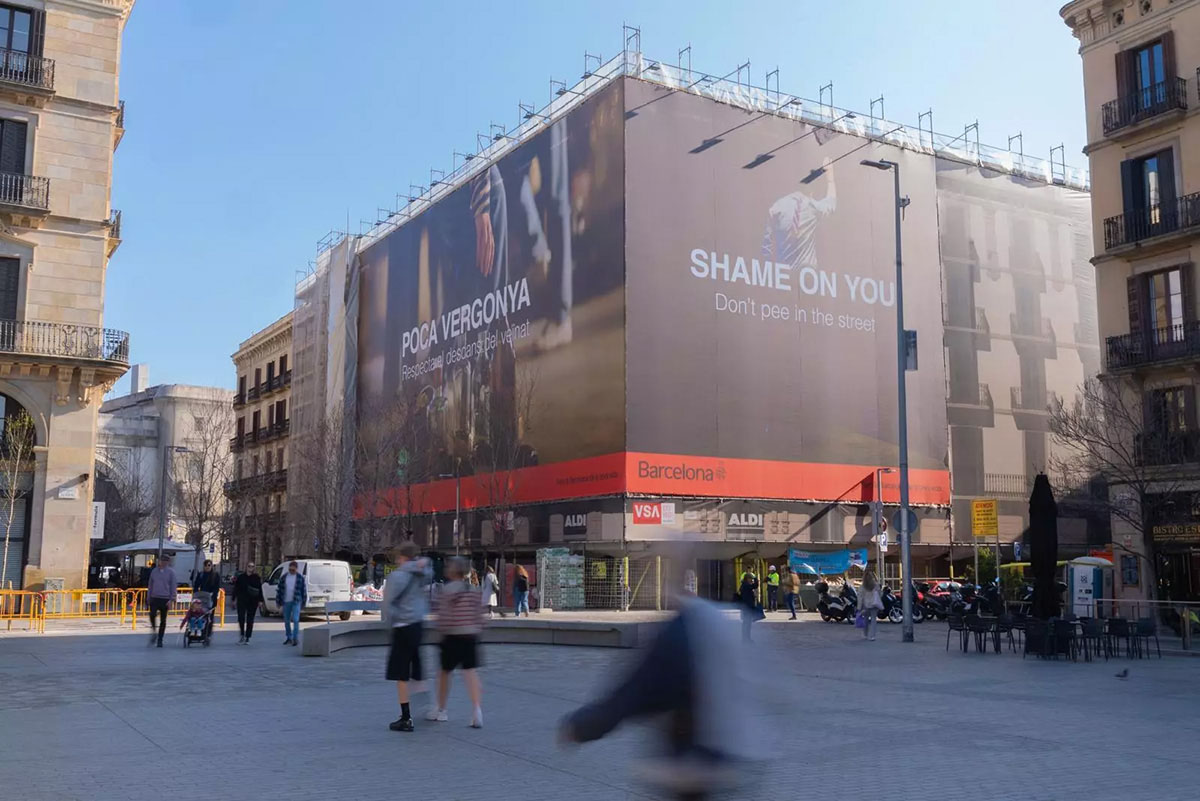 Campaña "Poca vergonya" Ajuntament Barcelona