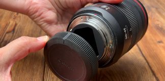 Canon resuelve una de las quejas recurrente de sus usuarios: la tapa trasera de los objetivos RF Canon_RF_tapa_02