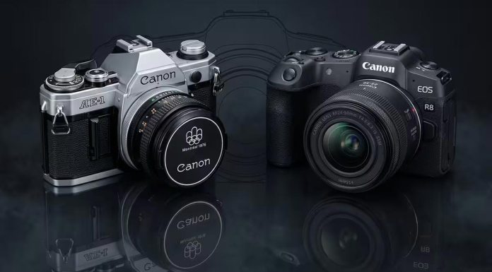 La Canon EOS R8 II será la esperada cámara de diseño retro de la marca, aseguran los rumores Canon R8 II_retro