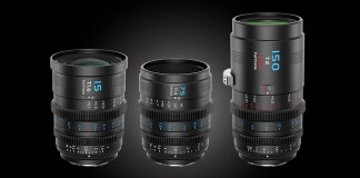 Sirui añade un 15 mm T1.6, un 75 mm T1.4 y un 150 mm T4 a su serie de objetivos de cine Vision Prime 1 con montura intercambiable sirui vista prime 1 4