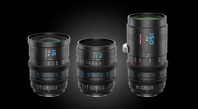 Sirui añade un 15 mm T1.6, un 75 mm T1.4 y un 150 mm T4 a su serie de objetivos de cine Vision Prime 1 con montura intercambiable sirui vista prime 1 4