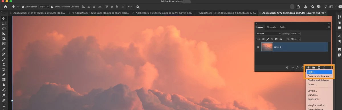 Adobe – Light Adjustment Layer 3