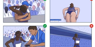 Demasiados primeros planos traseros: publican una guía ilustrativa para que los fotógrafos dejen de sexualizar a las atletas